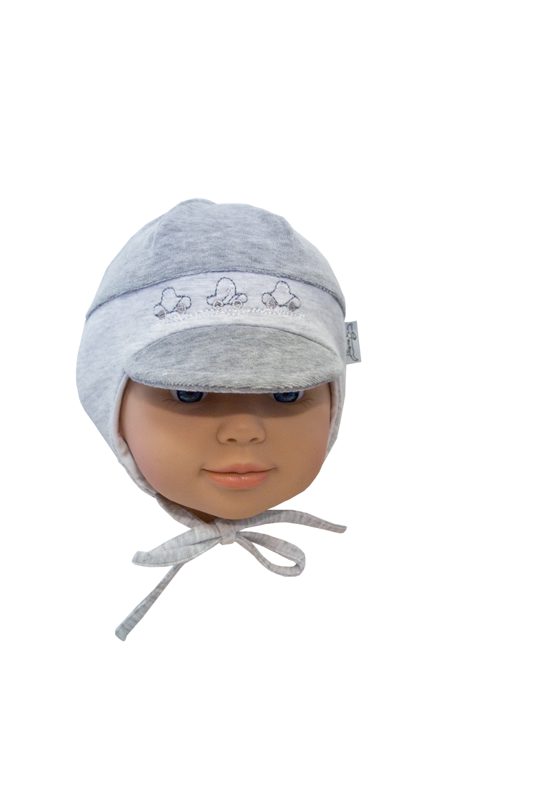 Čiapka WJ-Cz133 viazanie Dad II grey šedá 36 38 40 42 44 7693