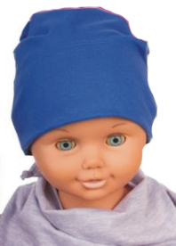 Čiapka WJ-Cz521 Smerf blue modrá 50 52 54 7715