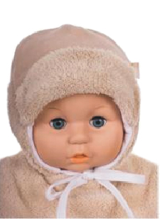 Čiapka Z-Cz043 viazanie Macko wenge hnedá 36 38 40 42 44 46 7780