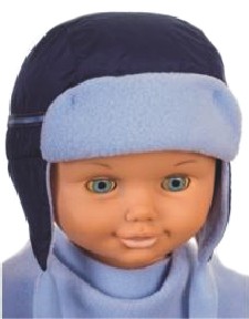 Čiapka Z-Cz539 viazanie Munek blue modrá 46 48 50 52 7799