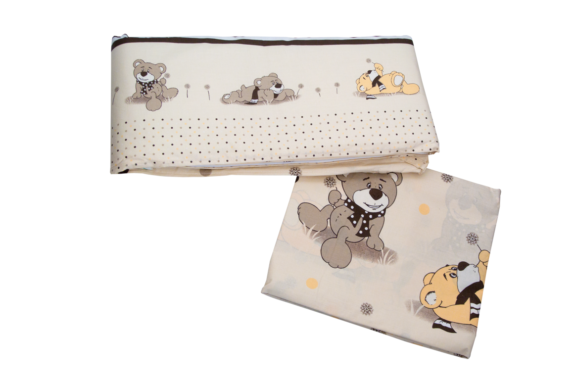 PS 3D 90x130 40x60 180x30 BA potlač beige béžová K macko pup 7831