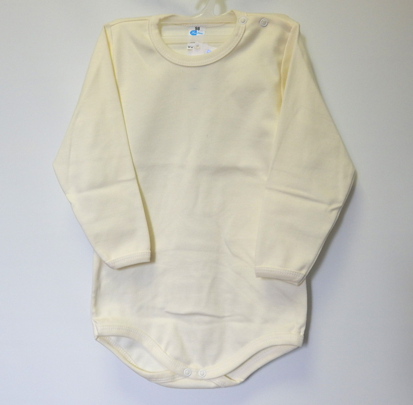 Body dlhý rukáv HX jednofarebné beige béžová 98 7881