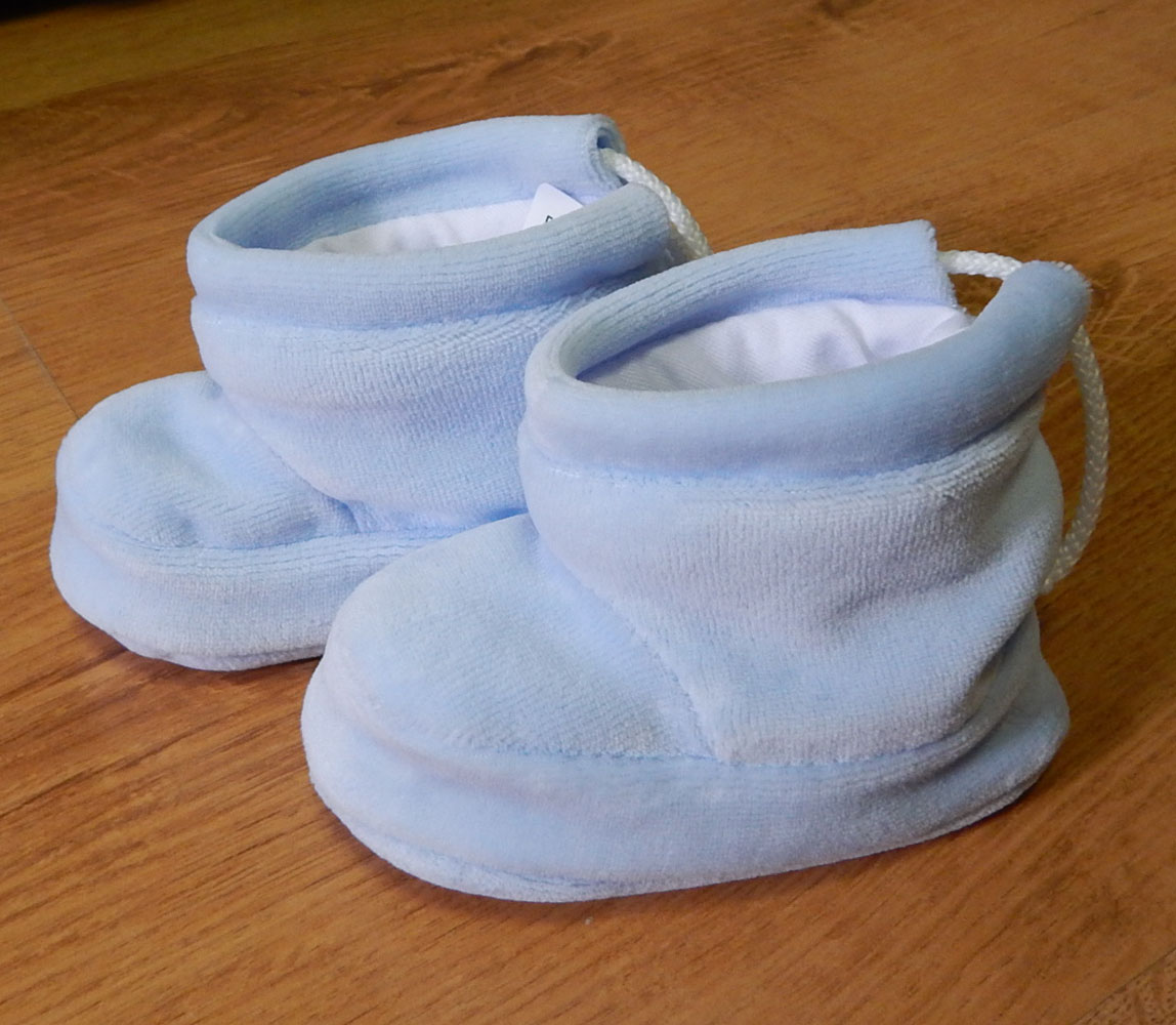 Topánky zamatové B1M nasúvačky blue modrá 7893