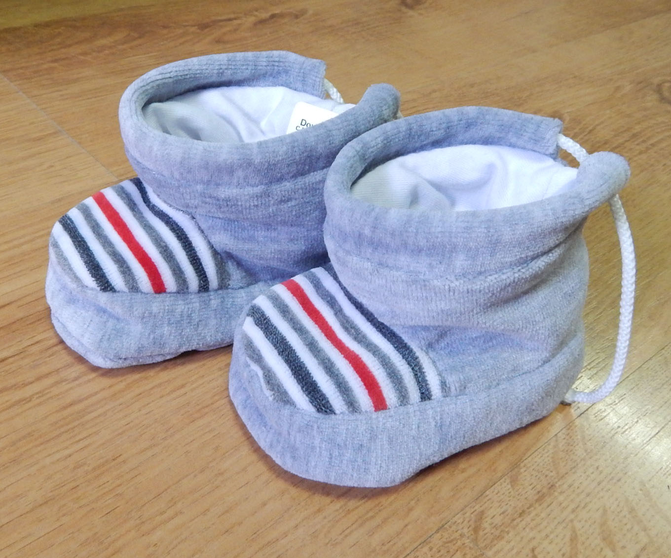 Topánky zamatové B5M nasúvačky dvojfarebné grey šedá 7898