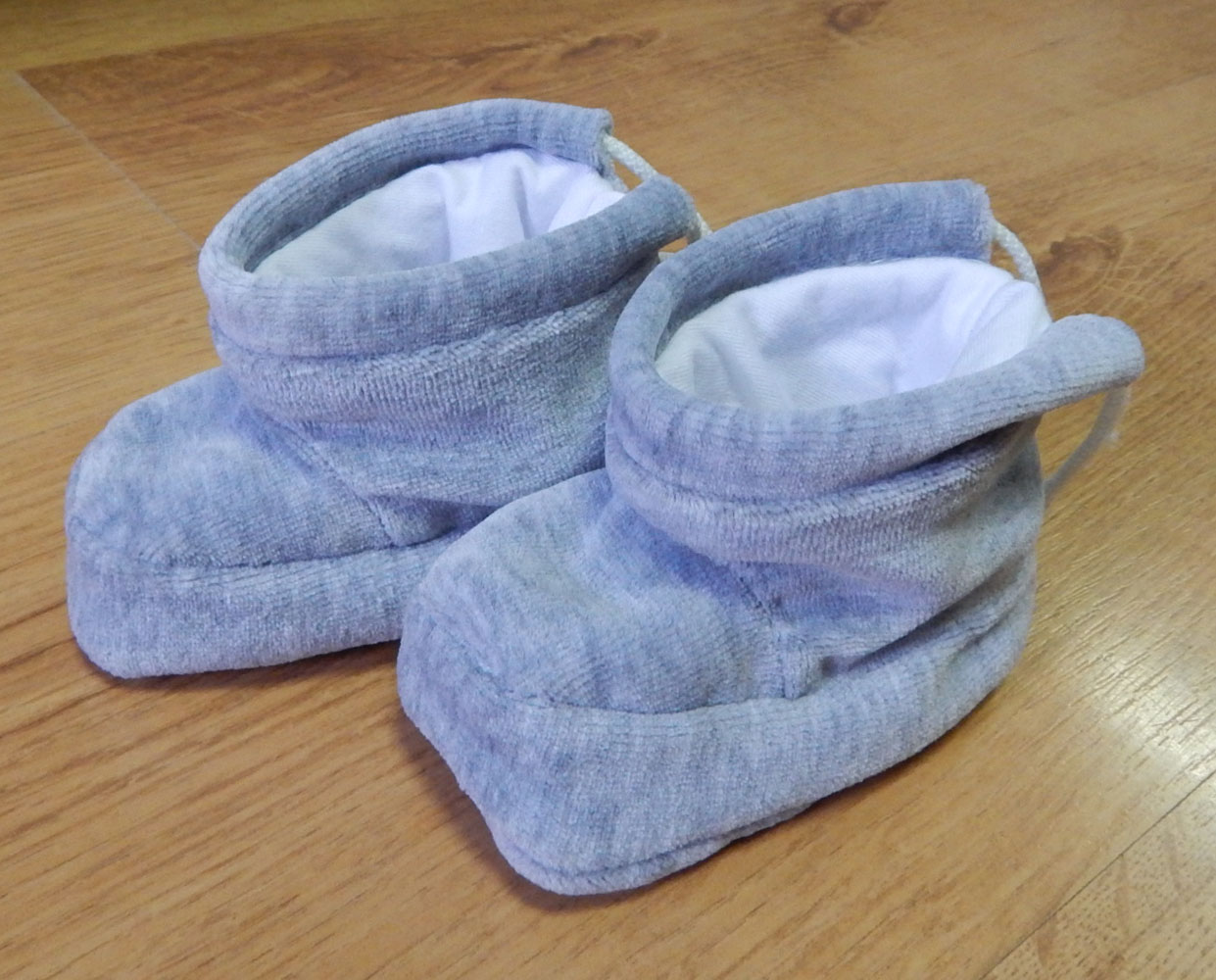 Topánky zamatové B1M nasúvačky grey šedá 7907