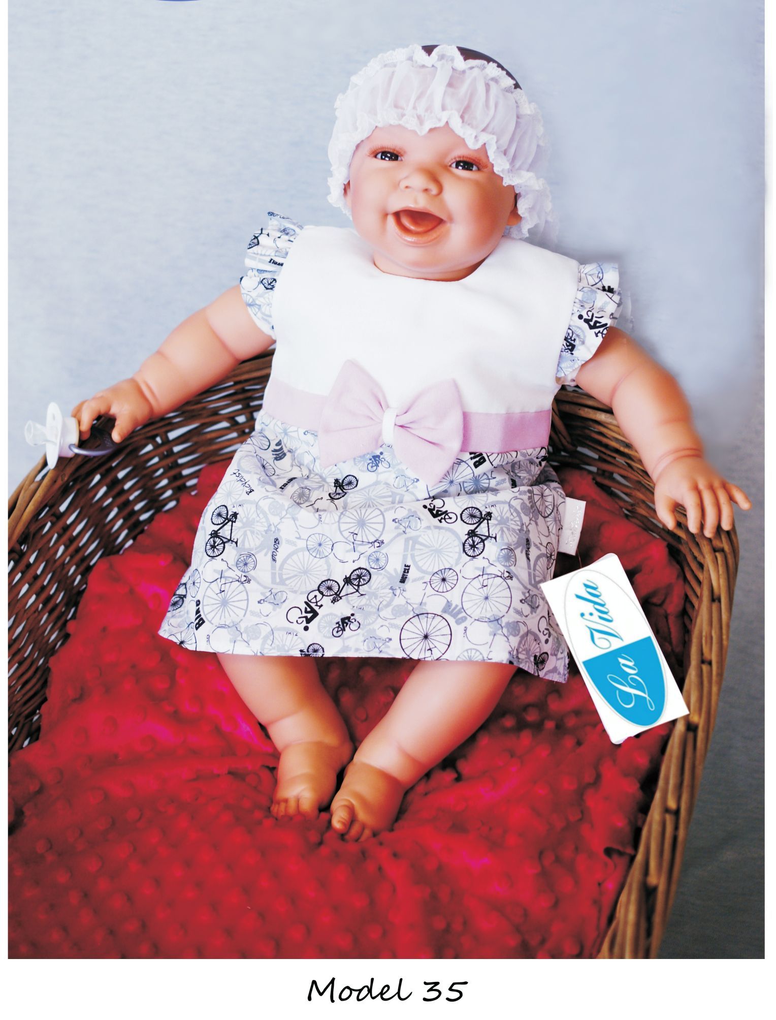 Šaty krátky rukáv RB 035 grey šedá bicykle 68 7959