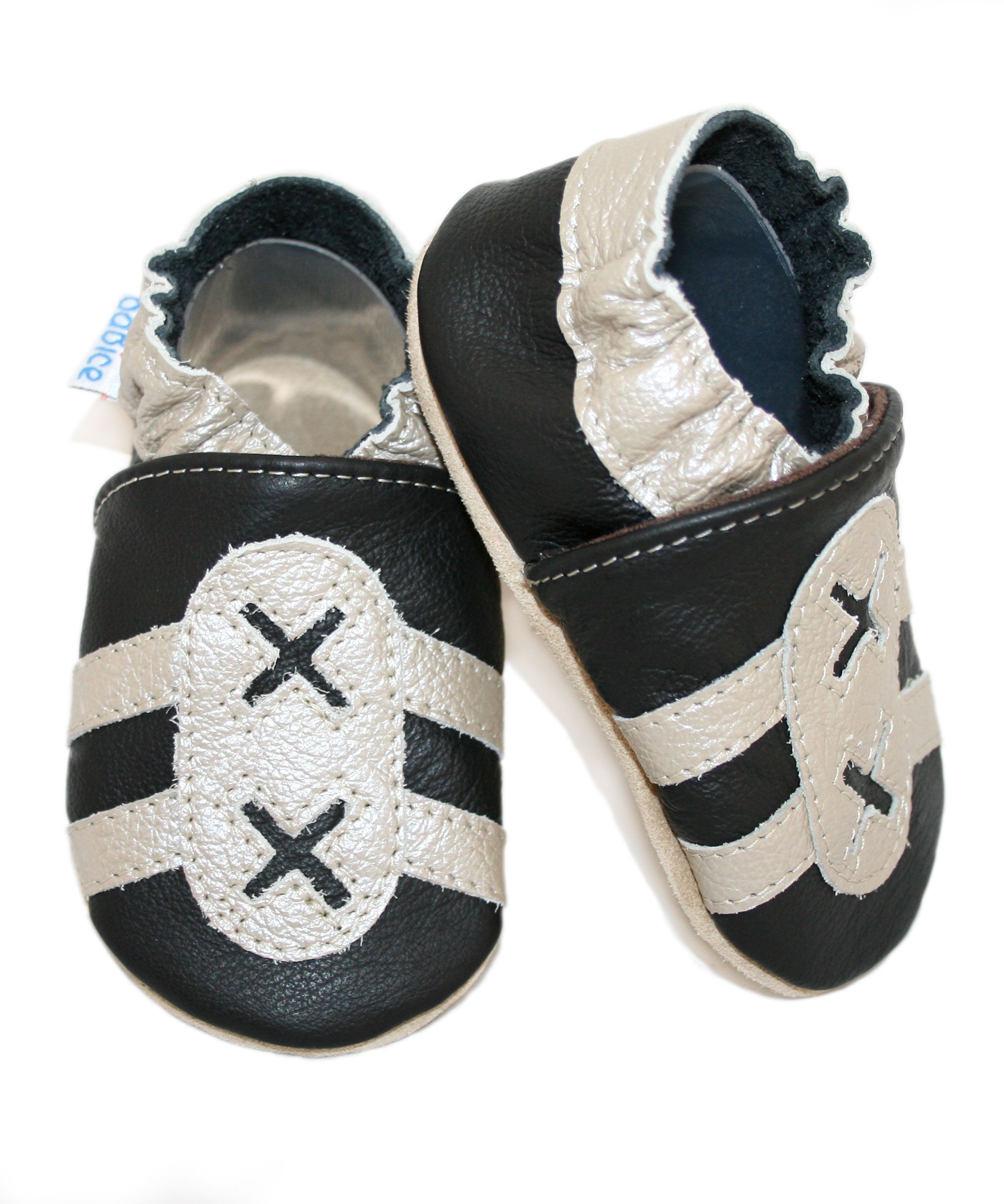 Capačky BE 011 kožené Teniska black čierna 24/25 24-30 mes 8112