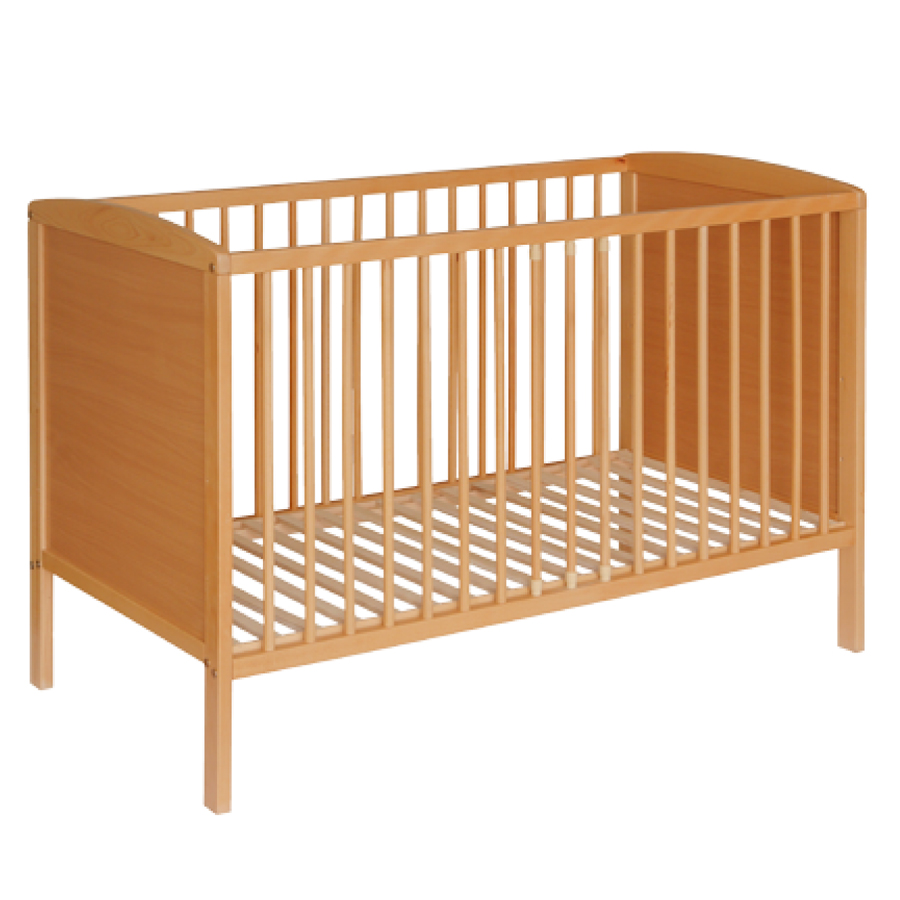 Lya beby bed postieľka white biela vyberateľné tyčky 8227