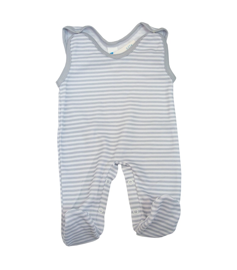 Dupačky bavlna pásik grey šedá 56 8508