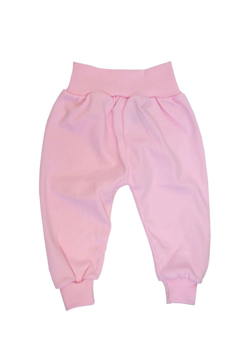 Tepláčiky bavlna pink ružová 62 8536
