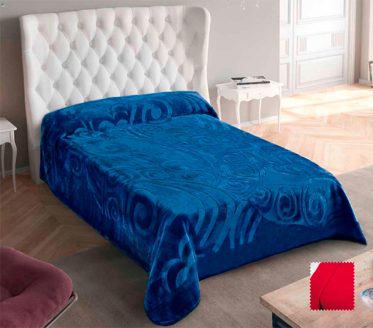 5643 220x240 27 red červená deka 8657