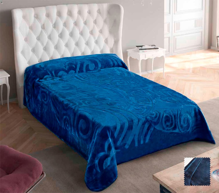 5643 220x240 49 blue modrá deka 8658