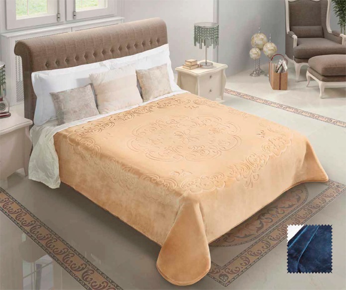 5651 220x240 49 blue modrá deka 8667