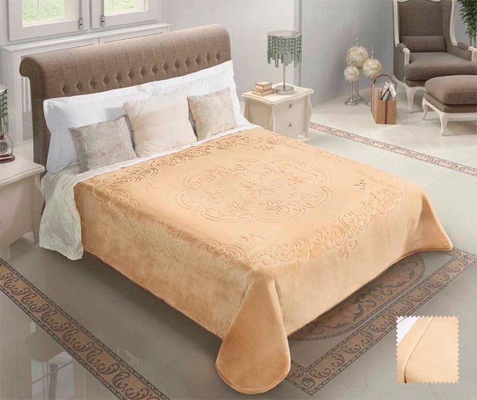 5651 220x240 50 nacre béžová deka 8668