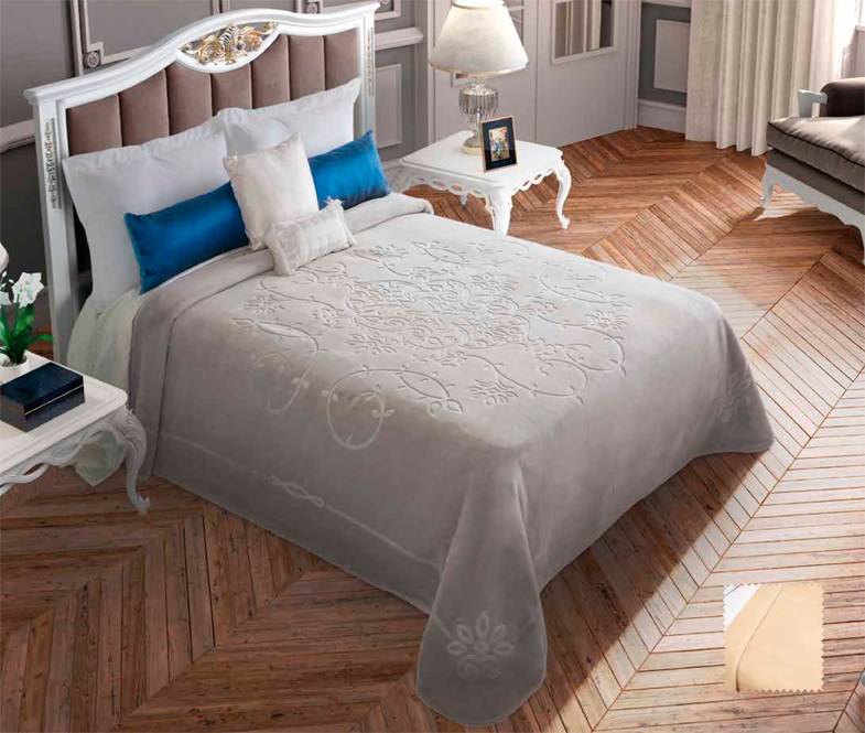 5652 220x240 50 nacre béžová deka 8677