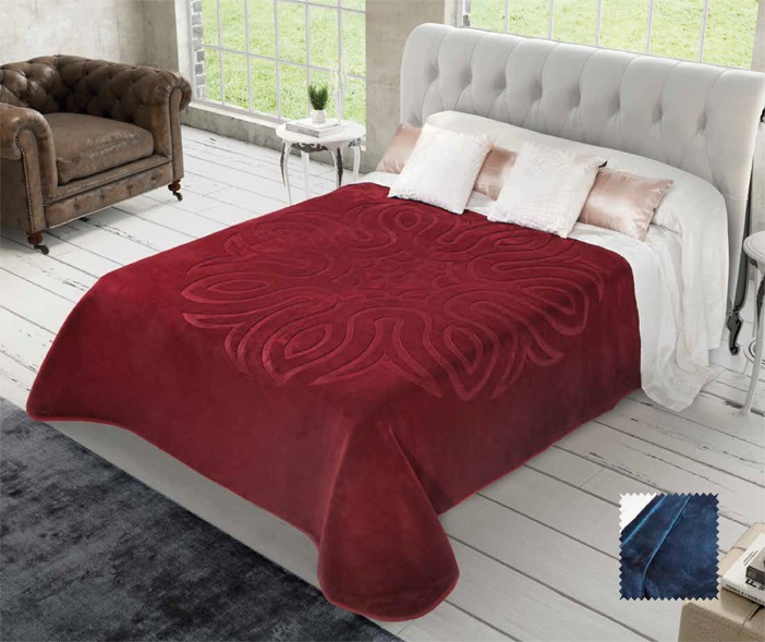 5653 220x240 49 klein blue modrá deka 8694