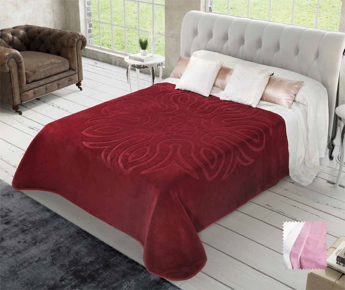 5653 220x240 54 mauve fialová deka 8696