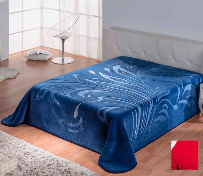 5915 220x240 27 red červená deka 8745