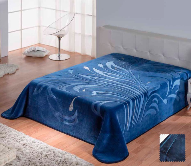 5915 220x240 49 blue modrá deka 8746