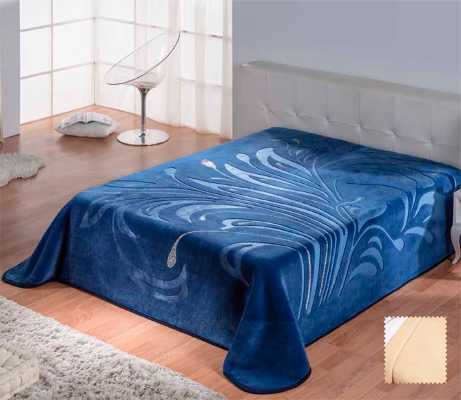 5915 220x240 50 nacre béžová deka 8747