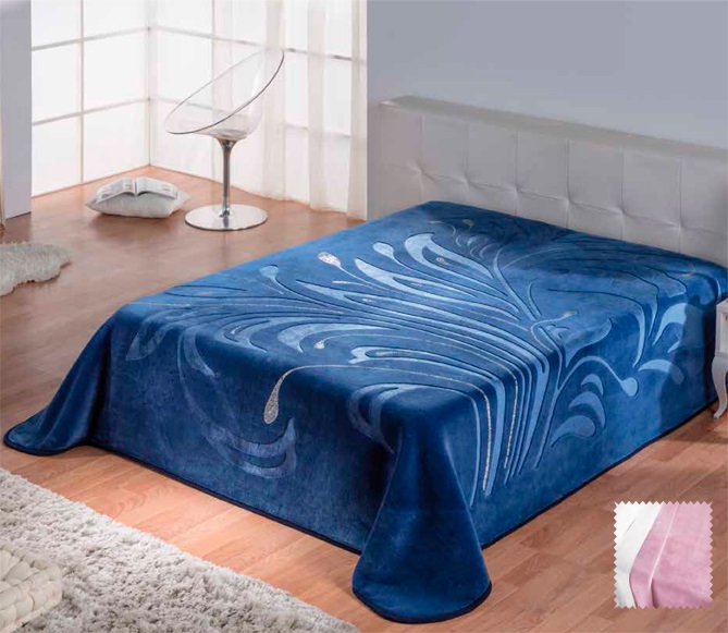 5915 220x240 54 mauve fialová deka 8753