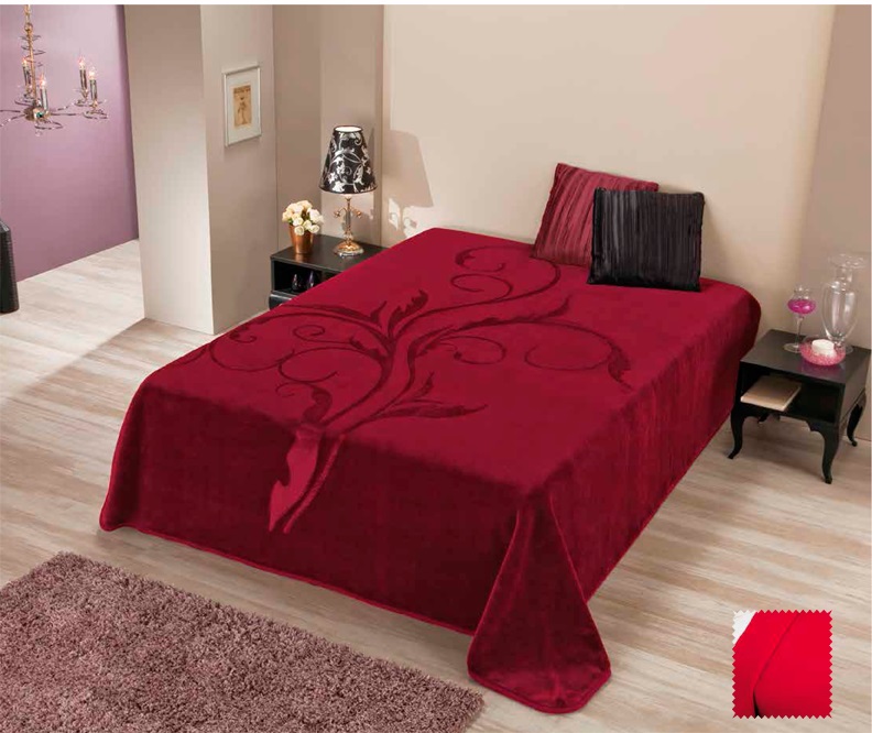 5623 220x240 27 red červená deka 8757