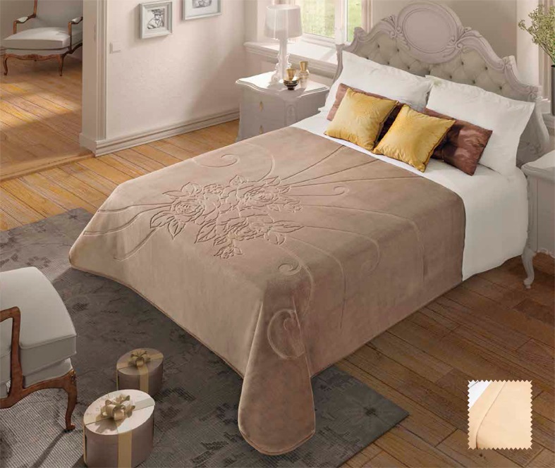 5012 220x240 50 nacre béžová deka 8777