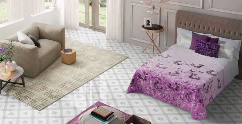 5389 220x240 54 mauve fialová deka 8791