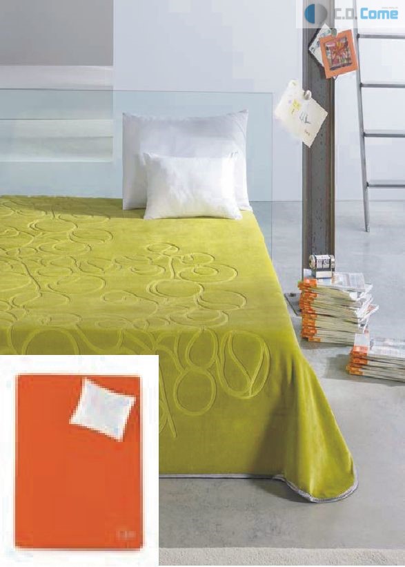 9650 nudos 220x240 56 Orange oranžová deka 880