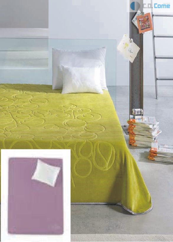 9650 nudos 220x240 57 Mauve fialová deka 881