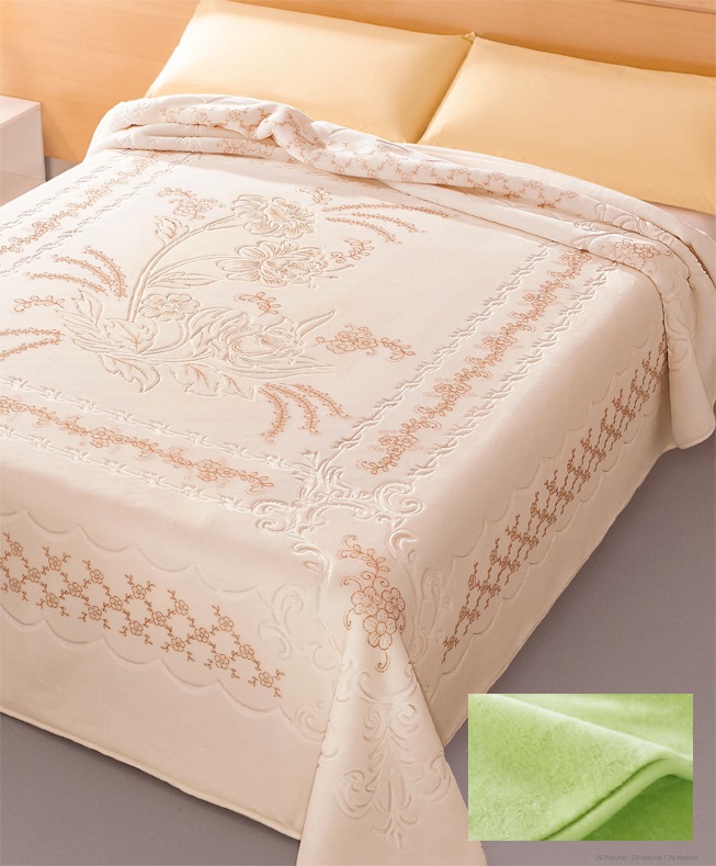 710 160x220 05 light green svetlozelená deka 8824