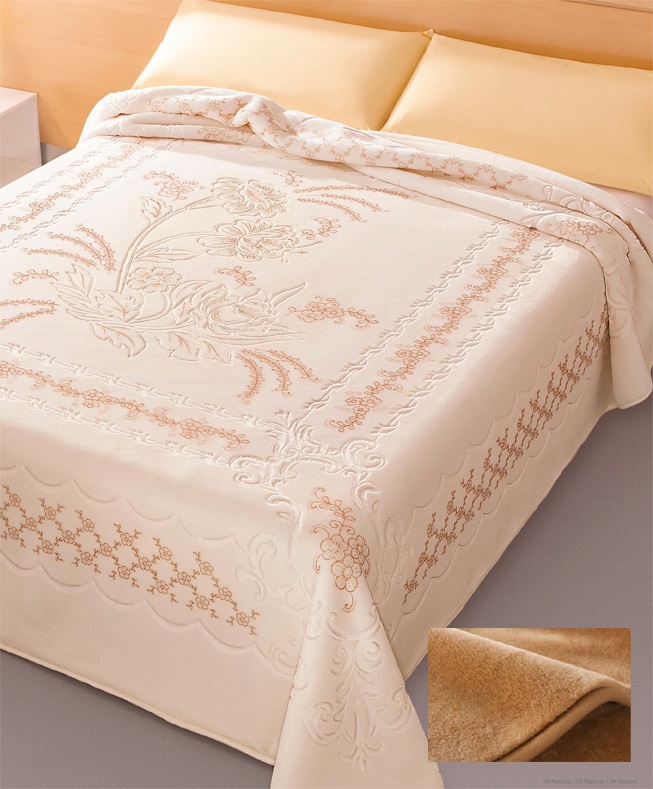 710 160x220 18 camel tmavobéžová deka 8830