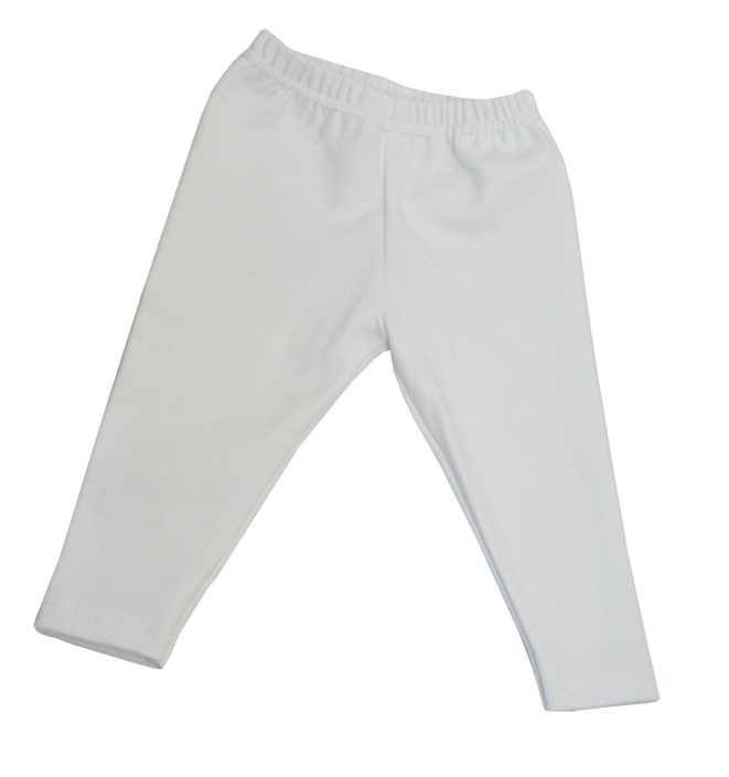 Legíny bavlna HX white biele 86/92 8871