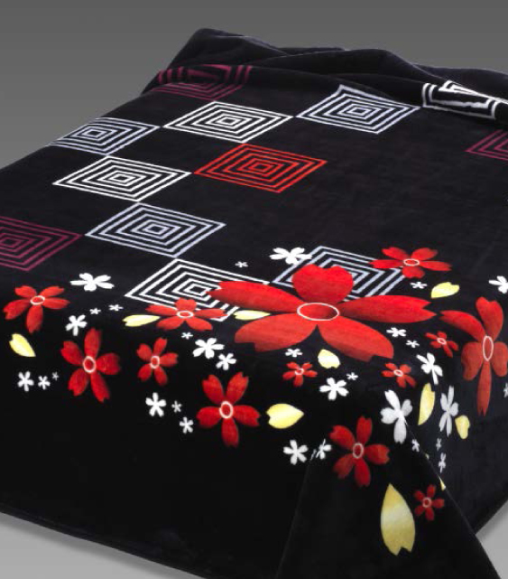 253 220x240 black čierna deka 8930