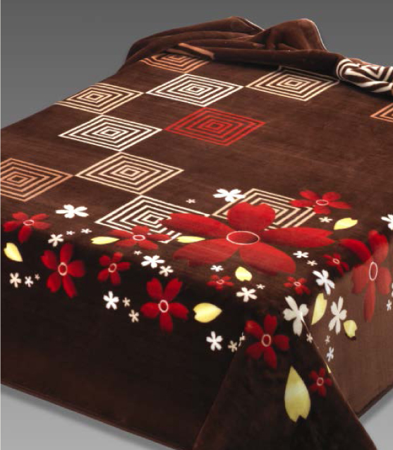 253 220x240 brown hnedá deka 8932