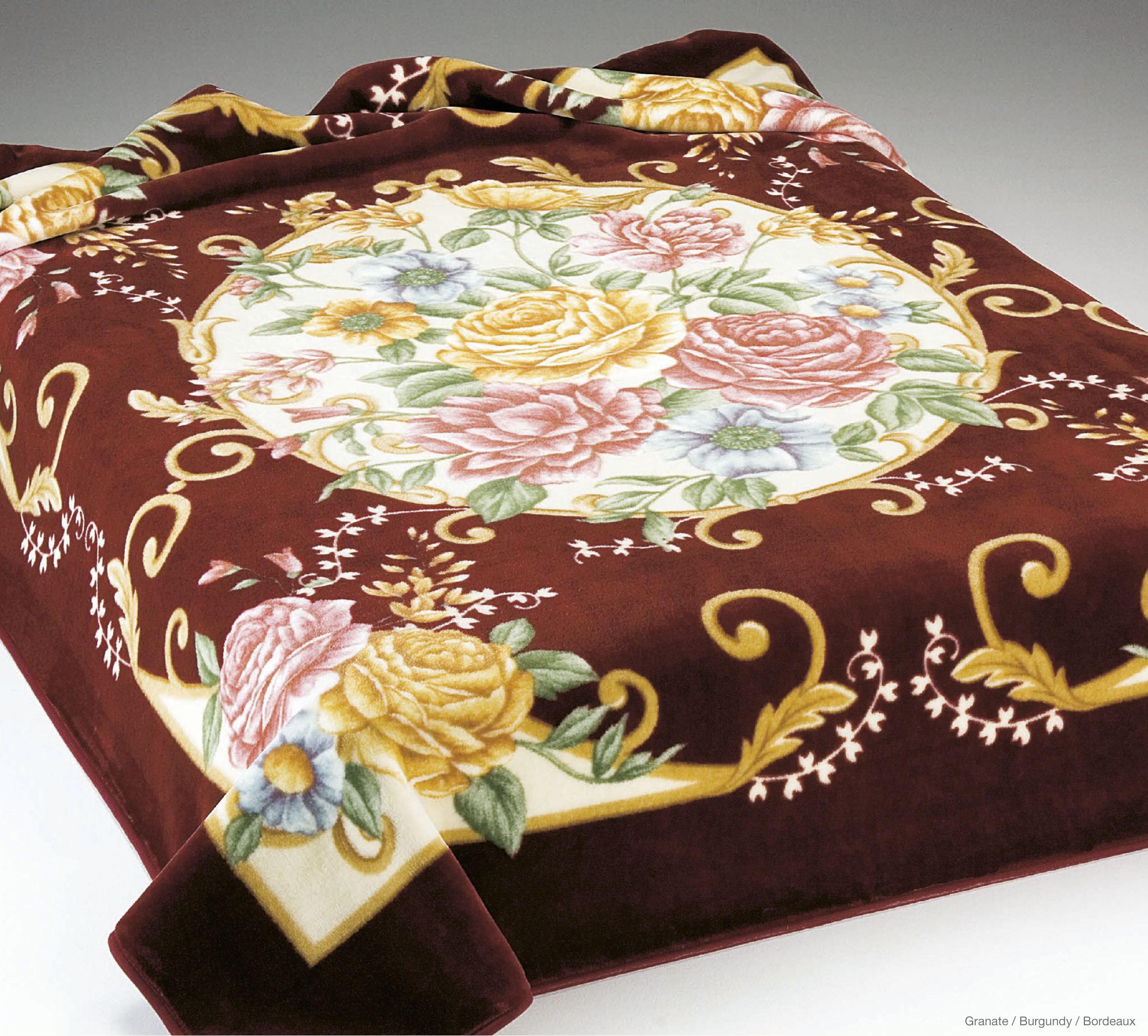 213 220x240 burgundy bordová deka 8945