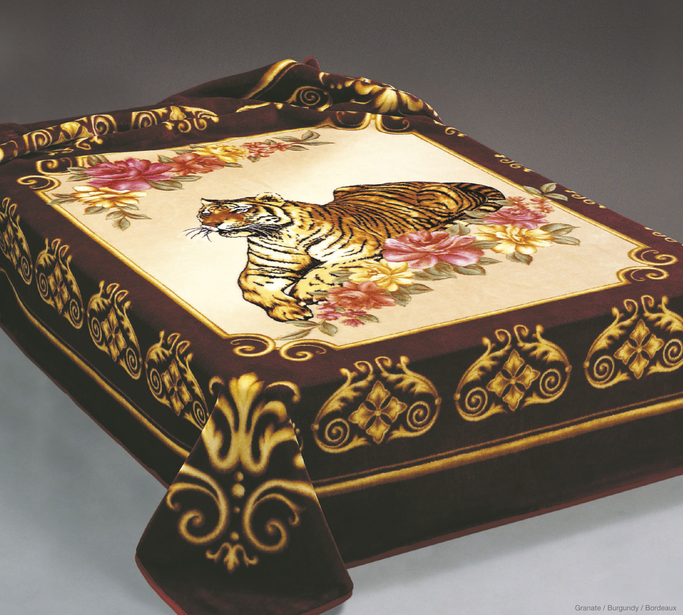 142 220x240 burgundy bordová deka 8953