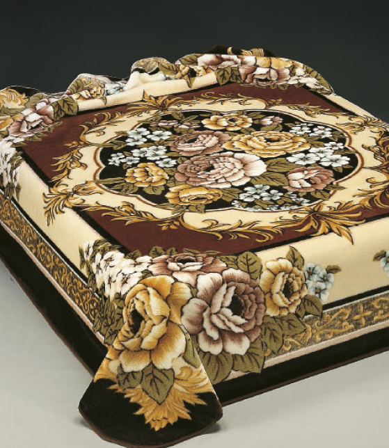 126 220x240 brown hnedá deka 8960