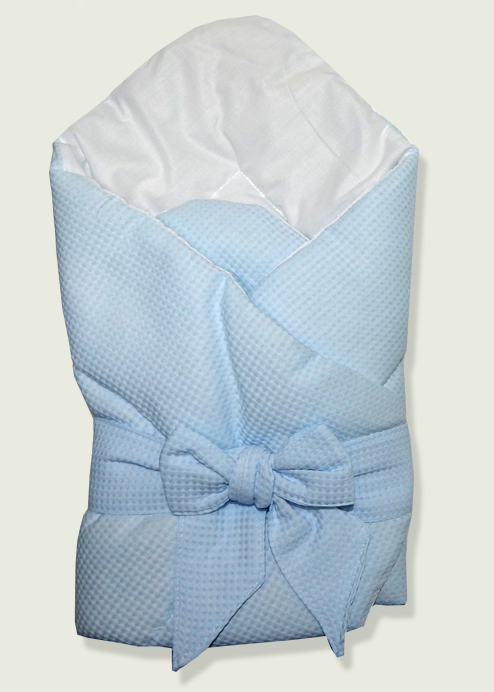 Zavinovačka šnúrky 80x80 letná modrá blue 898