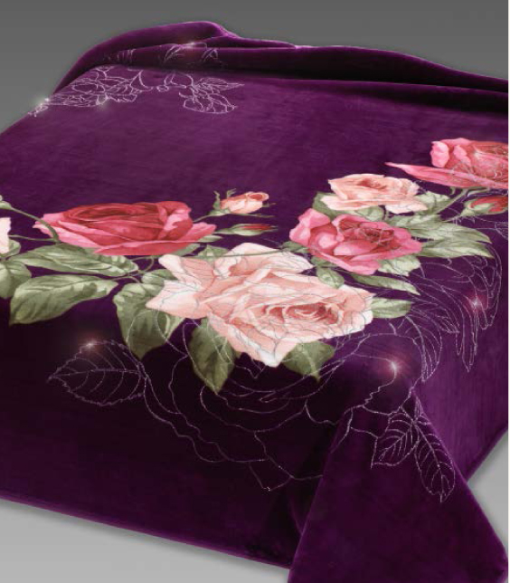 5258 220x240 lilac fialová deka 8985