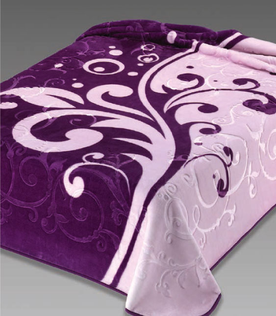5226 220x240 lillac fialová deka 8988