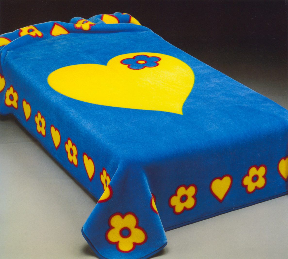 175 160x220 blue modrá deka 9