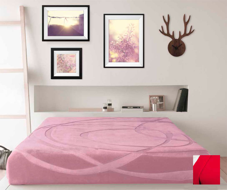 5621 220x240 27 red červená deka 9037