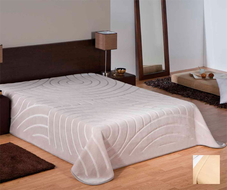 5635 220x240 50 nacre béžová deka 9047