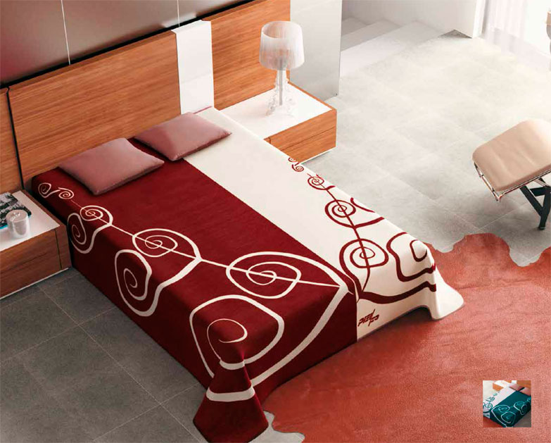 5182 220x240 58 turquoise tyrkysová deka 9051