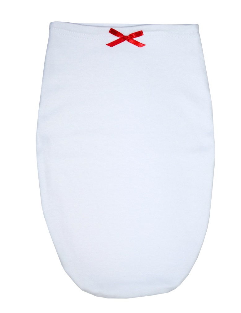 Ulitka - ako u mamičky v brušku white biela 24x40 cm 9091