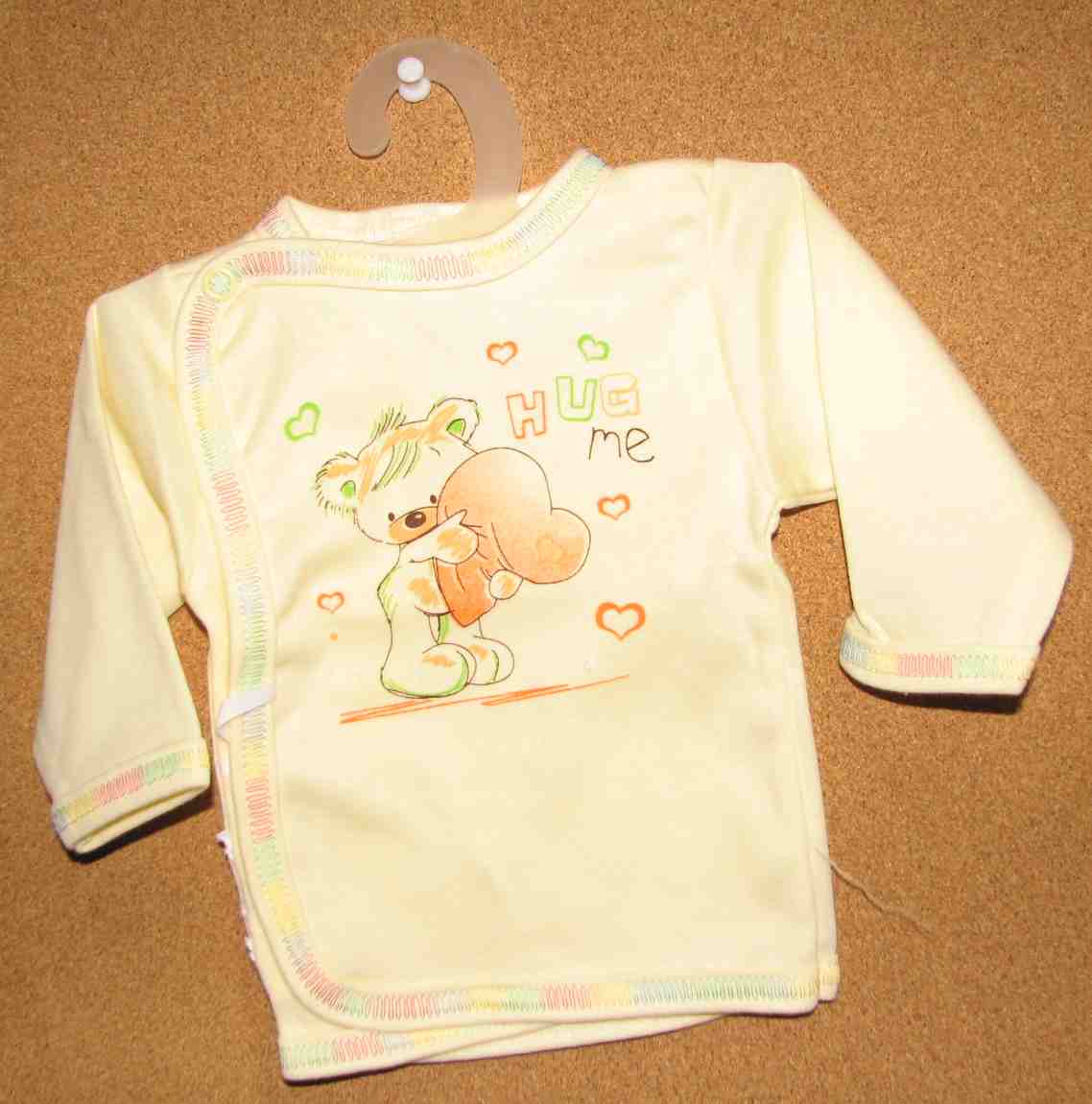 Košielka B potlač beige béžová 56 9114