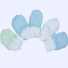 Rukavičky kojenecké veľkosť 1 mix farieb 9166