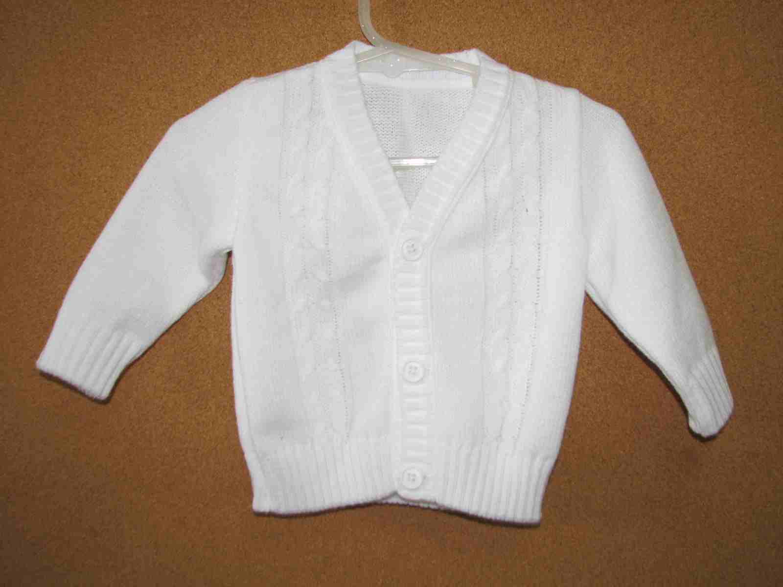 Svetrík JN 74 white grey biela šedá 74 6976