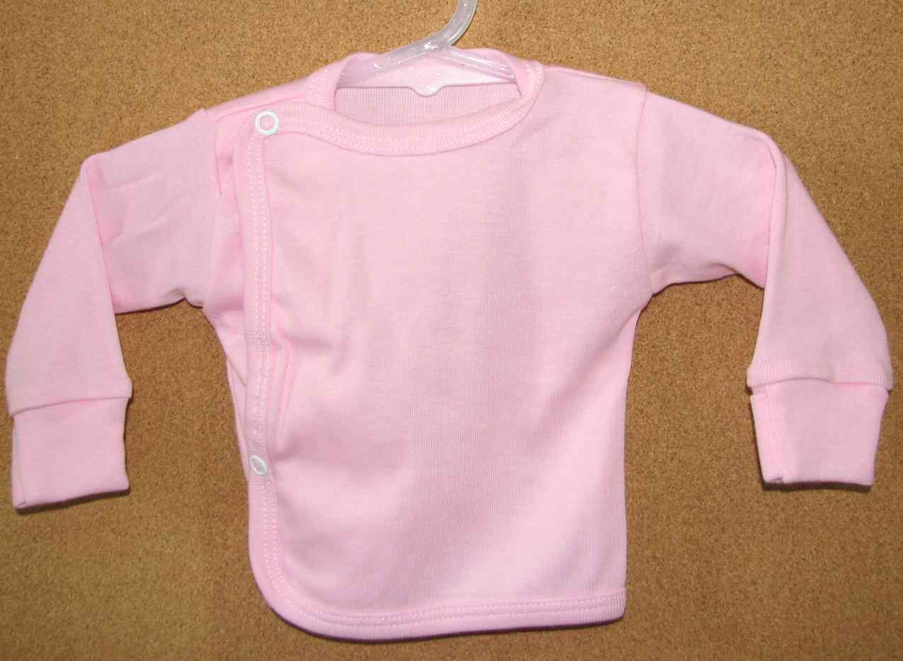 Košielka rukavičky B pink ružová 56 9202